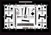 標準型ISO12233分辨率測試卡（2000線）- ISO12233 Test Chart