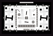 全幅增強(qiáng)型ISO12233分辨率測(cè)試卡（4000線） - Enhanced ISO12233 Test Chart 