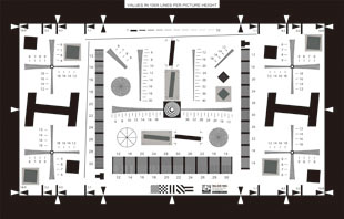 ISO12233分辨率測(cè)試卡